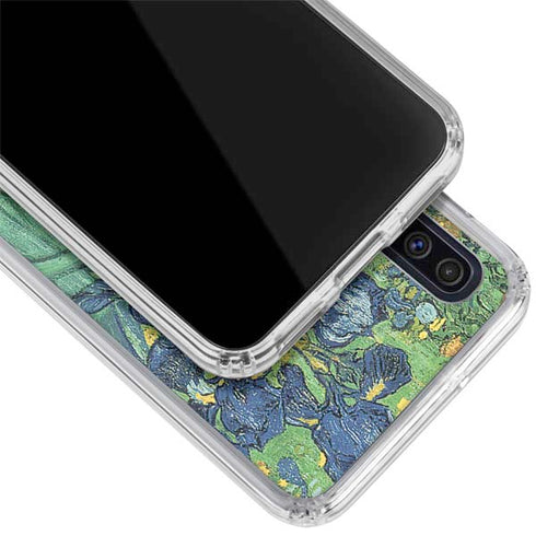 Vincent Van Gogh Irises Galaxy A50 Clear Case